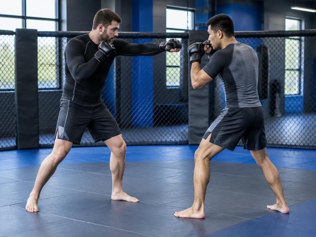 MMA training — illustrative photo